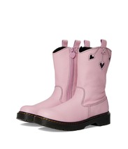 new fodder size 11 Doc Martens Bex Heart P-O pull on Boot, Pale Pink-Black - $94.99