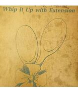 1984 Whip It Up Cookbook Women Of Hancock County Ellsworth Maine PB Book... - €25,60 EUR