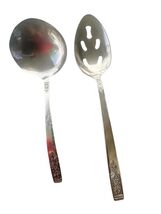 Imperial International (Young Rose) 2 PC Silver Tone Spoons  Korea Vintage - $164.50 MXN Imperial International (Young Rose) 2 PC Silver Tone Spoons  Korea Vintage - $164.50 MXN