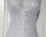 Dream Girl Lace Teddy Size Medium Style 10996 White - $8.91