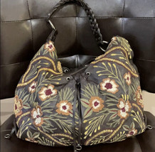 Womens Beautiful Embroidered Hobo Bag Handbag Multicolor New Boho - $29.96