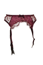 AGENT PROVOCATEUR Femmes Porte-Jarretelles Errin Lingerie Violette Taill... - £31.50 GBP