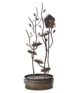 Bird House Fountain 19&quot;Wx 52.25&quot;H Iron - $484.98