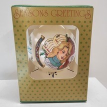 1997 Sullivan Beauty Supplies Christmas Unbreakable Satin Ornament Vinta... - £10.07 GBP