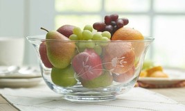 Princess House Heritage NEW Crystal Bowl4-Qt. 11⅜&quot;D. 5½&quot;H. - $68.31
