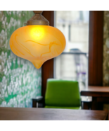 Art Deco Ceiling Light Hanging Lamp " Malmö " Brass Lamp 1920 - $332.90