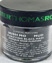 PETER THOMAS ROTH Irish Moor Mud Purifying Black Mask 50ml/1.7oz - New w/o Box - £13.42 GBP