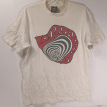 $375 Lollapalooza Red Hot Peppers Pearl Jam Vintage Giant 1992 White T-S... - $482.57