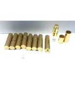 Reusable Set of 9 Gold Pump Perfume Spray Bottles - $39.60
