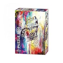 LaModaHome 1000 Piece Butterfly Dream Jigsaw Puzzle for Family Friend Game Night - £24.99 GBP