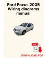 Ford Focus 2005 Wiring diagrams manual - $17.99