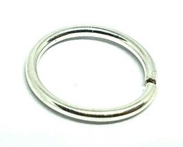 925 Silver Nose Ring 10mm 18g (1mm) Hoop Ring Continuous Premium Sleeper... - £4.90 GBP