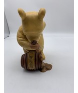 Winnie The Pooh with Spilled Hunny Honey Pot Charpente Disney  Figurine ... - $34.64