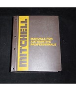 4 MITCHELL EMISSION CONTROL Supplemental Service Manuals Domestic 1983 1985 - £31.11 GBP