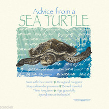 YOUTH T-shirt Advice From a Sea Turtle S M New Cotton NWT Nature - £11.10 GBP