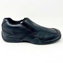 Grabbers Conveyor Oxford Black Womens Slip Resistant Soft Toe Shoes G118 - $17.95