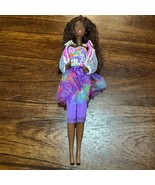 Vintage Teen Talk Barbie African American Talking Doll Mattel #1612 Blac... - $43.60