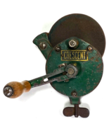 VINTAGE CRESCENT HAND ROTATING TABLE GRINDER / KNIFE SHARPENER - $889.95 MXN