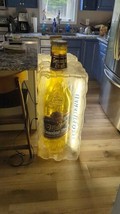 Vintage Miller Genuine Draft huge bar-pool table light frozen bottle 46&quot;... - $297.00