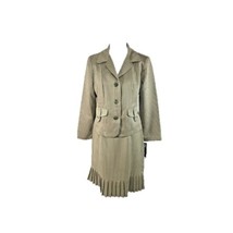 Spago Collection Women&#39;s Taupe 2 PC Skirt Suit - $42.00