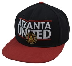 Atlanta United FC adidas 148VZ Dassler MLS Soccer Team Flat Bill Snapback Hat - $22.75