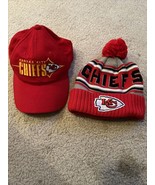 Vintage Kansas City Chiefs Starter Adjustable Strap Back Cap &amp; Winter Hat - £21.83 GBP