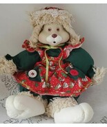 VTG House of Lloyd Christmas Hop Bunny Shelf Sitter Doll Around The Worl... - $12.00