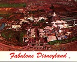 Vtg Postcard 1960s Fabulous Disneyland Aerial View Mac Miller - Unused - £28.79 GBP