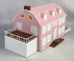 Amityville Horror House Model, PINK Murder House, 112 Ocean Avenue Long ... - $145.04