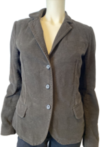 J. Crew Cordless Corduroy Blazer Women&#39;s M Brown - £14.68 GBP