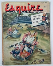 VTG Esquire Magazine July 1948 No. 176 The Queen of The Seas No Label - £56.84 GBP