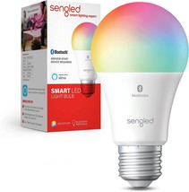 Sengled Smart Light Bulb Multicolor Alexa Bluetooth Mesh Dimmable LED A19 E26 - £13.44 GBP