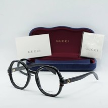 GUCCI GG1069O 001 Black 53mm Eyeglasses New Authentic - £167.06 GBP
