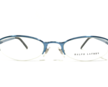 Ralph Lauren Petite Eyeglasses Frames RL5001 9017 Shiny Blue Round 47-19... - $46.53