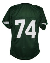#74 Crusaders The Blind Side Movie Michael Oher Football Jersey Green Any Size image 5