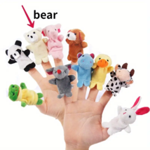Plush Animal Finger Puppet - New - Bear - $8.99