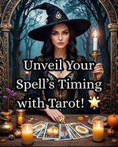 ✨ When Might It Happen Spell Rhythm Tarot Reading 3-Card Pull for Timing ️ - $49.49