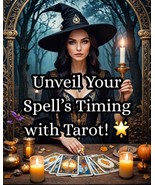 ✨ When Might It Happen Spell Rhythm Tarot Reading 3-Card Pull for Timing ️ - $49.49
