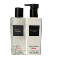 Victoria&#39;s Secret Bombshell Paris Fine Fragrance Mist &amp; Body Lotion Set - £43.82 GBP