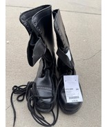 New Corcoran 1515 Black Leather Jump Uniform Paratrooper Women&#39;s Boots S... - $160.32 CAD