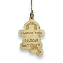 Ornament - Black - I love you I know - £12.04 GBP