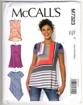 McCall&#39;s M7323 Misses XS to M Tops and Tunics Sewing Pattern New - £11.64 GBP