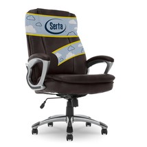 Serta Big & Tall Executive Office Chair High Back All Day Comfort Ergonomic Lumb - £317.02 GBP