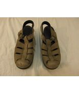 Womens Dansko Brown Leather Black US 9 EUR 40 Slip On Buckle Tightened S... - €37,54 EUR