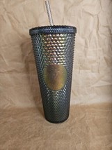 STARBUCKS 2020 Fall Limited Edition Iridescent Black And Gold Studded Tu... - $21.51