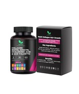 Multi Collagen Pills - Biotin 10000mcg Keratin and Hyaluronic Acid - Hai... - $16.83