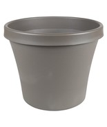 Bloem Terrapot 8.5 in. H x 10.6 in. Dia. Resin Terra Peppercorn Planter - $28.89 CAD