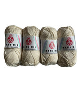 Stahl Wolle Mama Mia 100% Baumwolle mercerized cotton lot 4 color 1914 C... - £15.54 GBP