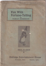 Fun With Fortune-Telling by Marian Henderson 1919 Eldridge Entertainment - £13.76 GBP