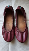 Tieks By Gavrieli Women’s Flat Ballet Leather Shoes Size 6 - Burgundy - $140.25